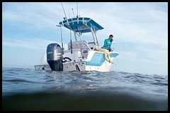 Sea Fox 228 on the Water